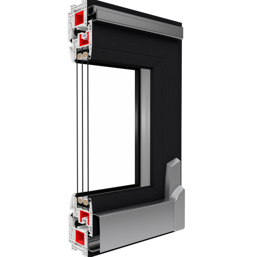 Drutex Kunststoff PSK-Tür Profilsystem: Iglo Energy Drutex Kunststoff PSK-Tür Profilsystem: Iglo Energy