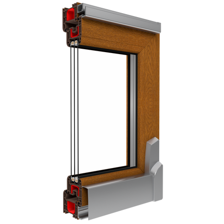 Drutex Kunststoff PSK-Tür Profilsystem: Iglo Light