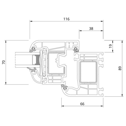 Drutex Kunststoff Fenster Profilsystem: Iglo Premier Drutex Kunststoff Fenster Profilsystem: Iglo Premier