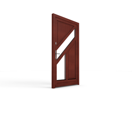 Drutex Holz Haustür Profilsystem: Softline-68 Meranti Holz Haustür Softline-68 Holztuer 90056-002