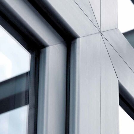 Bild Gealan Fenster Konstruktion mit dünne Schweißnähte V-Perfect  ermöglicht verschiedene innovative Konstruktionslösungen für Kundenprojekte