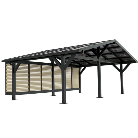 TERRA Carport Profilsystem: Classico (Doppelcarport)