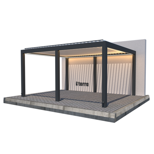 Terra Aluminium Pergola Profilsystem: Bioclimatic Maa Terra Aluminium Pergola Profilsystem: Bioclimatic Maa