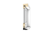 Drutex Holz Hebe-Schiebetür Profilsystem: Softline-68 Kiefer