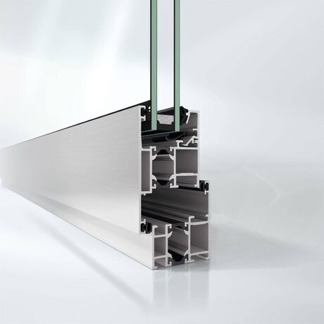 Schüco Aluminium Balkontür : AWS 50 Ni