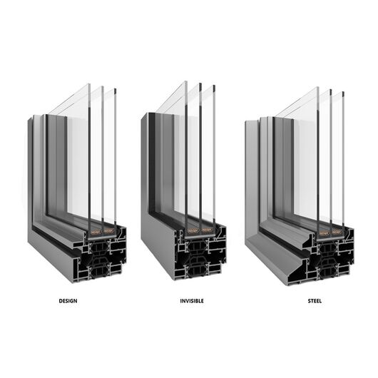 Aliplast Aluminium Fenster Profilsystem: Max Light Aluminium Fenster Max Light 90013-008