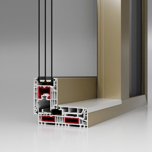 Drutex Kunststoff Schiebesystem Profilsystem: Iglo Edge Slide Drutex Kunststoff Schiebesystem Profilsystem: Iglo Edge Slide