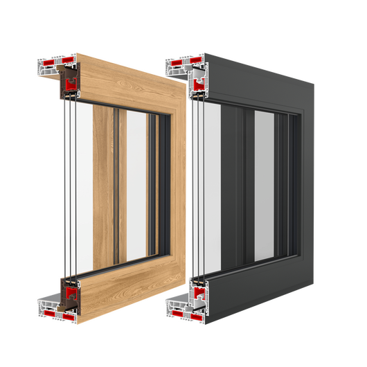 Drutex Kunststoff Schiebesystem Profilsystem: Iglo Edge Slide Drutex Kunststoff Schiebesystem Profilsystem: Iglo Edge Slide