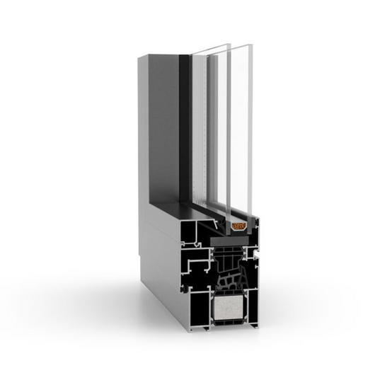 Aluprof Aluminium Fenster Profilsystem: MB-79N SI Aluminium Fenster MB-79N 90012-002