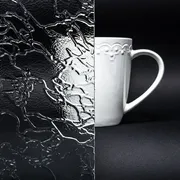 Bild Durchsicht der Ornamentglas Delta 4
