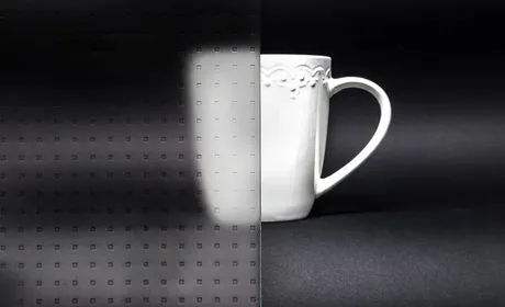 Bild Durchsicht der Ornamentglas Master-Carre
