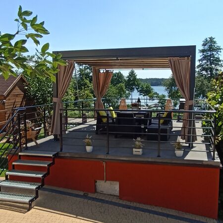 Bild Pergola Modell Economic für die offene Terrasse