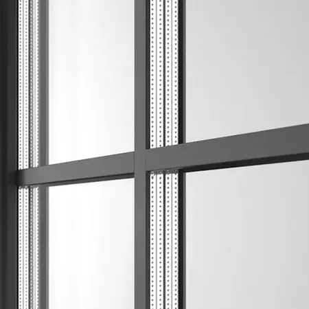 Bild Aufliegenden Sprossen in Fensterfarbe mit 2 x Duplex in 3-Fach Verglasung