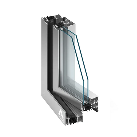 Aluprof Aluminium Nebeneingangstür Profilsystem: MB-70