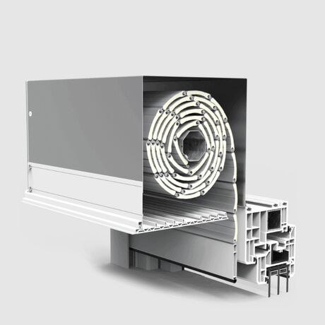 BeClever Unterputzrollläden Profilsystem: QuadBox