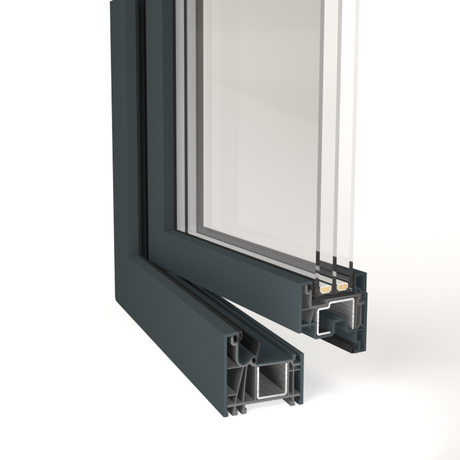 Gealan Kunststoff Haustür Profilsystem: Linear