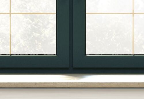 Bild Stein Fensterbank für innen in Farbe Marmor bei Fenster mit Sprossen