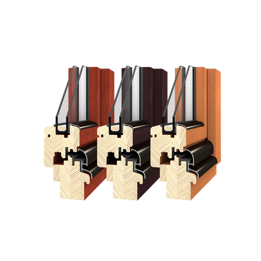 Drutex Holz Fenster: Softline-68 - Kiefer Holz Fenster Softline-68 90014-001