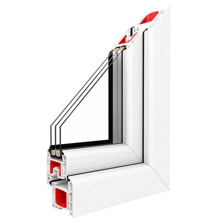 Drutex Kunststoff Fenster Profilsystem: Iglo Light