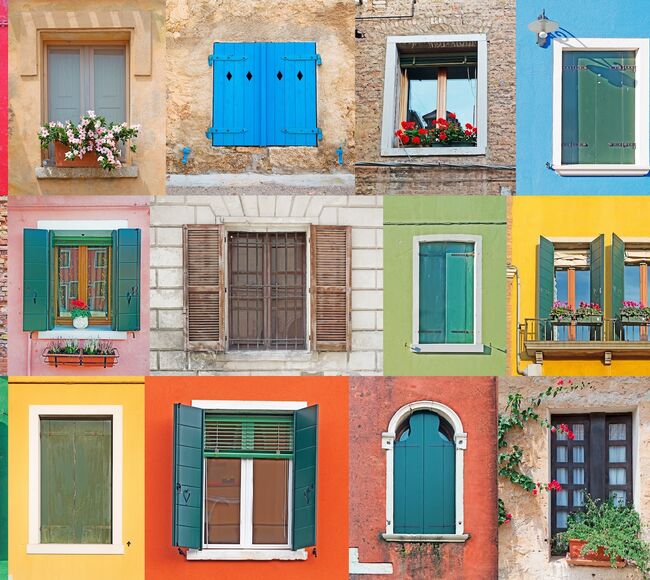 Bild Individuelle Fenster auf Maß und Wunsch aus verschiedenen Materialen, in unterschiedlichem Design und Farben