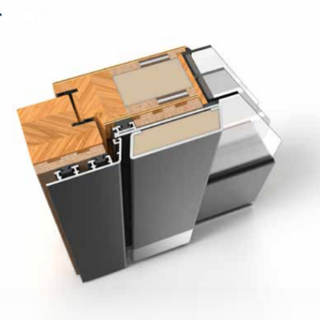 Pirnar Holz Aluminium Haustüren Profilsystem: Ultimum Multilevel Contour