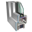 Gealan Kunststoff Aluminium PSK-Tür Profilsystem: S9000 mit Alu Schale Kunststoff Aluminium PSKtür S9000 90048-001 (3)