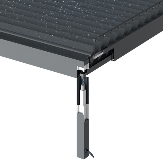 PIRNAR Aluminium Pergola Profilsystem: Grande