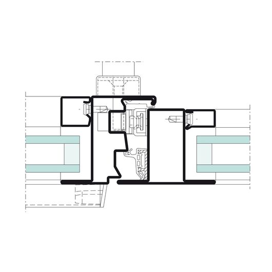 Jansen Stahl Fenster Profilsystem: Economy 50