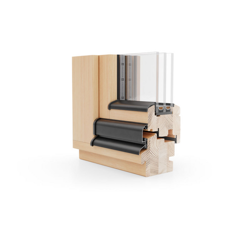 Eko Okna Holz Fenster Profilsystem: Naturo 92 Eko Okna Holz Fenster Profilsystem: Naturo 92