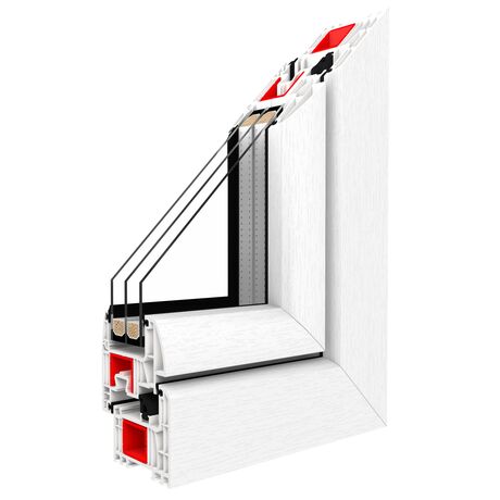 Drutex Kunststoff Fenster Profilsystem: Iglo Energy