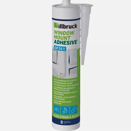 illbruck SP351 Fenstermontagekleber 310 ml weiß – hohe Anfangshaftung für Fenster, Türen und EPDM illbruck SP351 Fenstermontagekleber 310 ml weiß – hohe Anfangshaftung für Fenster, Türen und EPDM