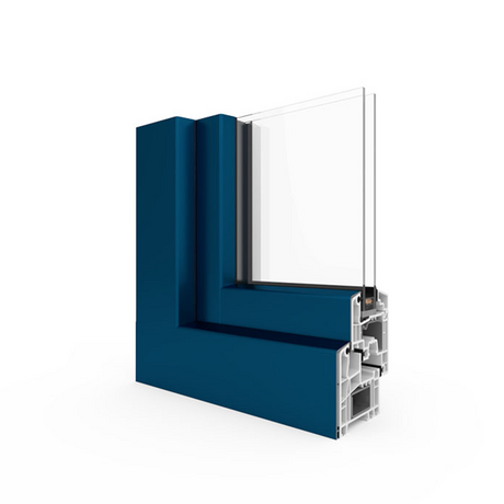 Aluplast Kunststoff Aluminium Fenster Profilsystem: Ideal 5000 Aluskin