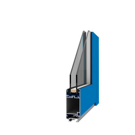 Drutex Aluminium Nebeneingangstür Profilsystem: MB-45 Drutex Aluminium Nebeneingangstür Profilsystem: MB-45