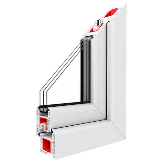 Drutex Kunststoff Fenster Profilsystem: Iglo Premier Drutex Kunststoff Fenster Profilsystem: Iglo Premier