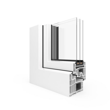 Salamander Kunststoff Fenster Profilsystem: BluEvolution 92