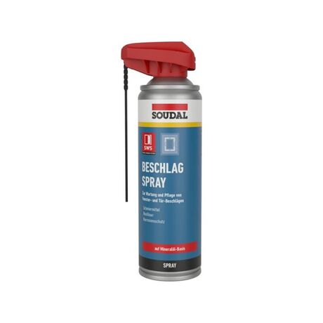 Soudal Beschlag-Spray 300 ml – Wartungsspray für Fenster- und Türbeschläge