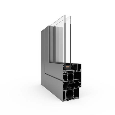 Aliplast Aluminium PSK Tür Profilsystem: Ecofutural