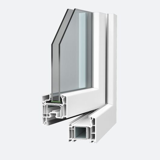 Veka Kunststoff Fenster Profilsystem: Softline 70 AD Kunststoff Fenster Softline 70 AD 90008-001