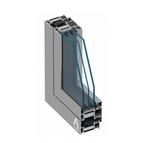 Aluprof Aluminium PSK-Tür Profilsystem: MB-86N SI Aluprof Aluminium PSK-Tür Profilsystem: MB-86N SI