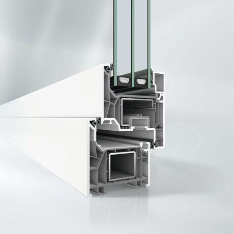 Schüco Kunststoff Balkontür Profilsystem: FocusIng Schüco Kunststoff Balkontür Profilsystem: FocusIng