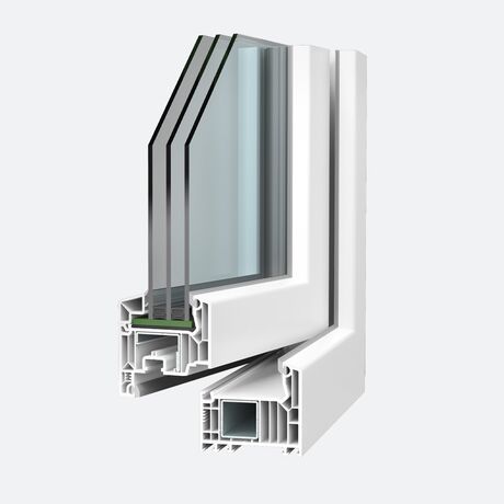 Veka Kunststoff PSK Tür Profilsystem: Softline 82 MD