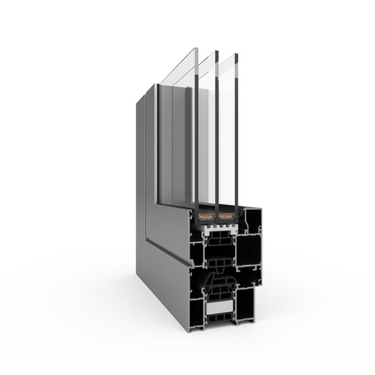 Aliplast Aluminium Fenster Profilsystem: Superial i  Aluminium Fenster Superial i plus 90013-003