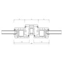 Schüco Kunststoff Hebeschiebetür Profilsystem: EasySlide CT 70