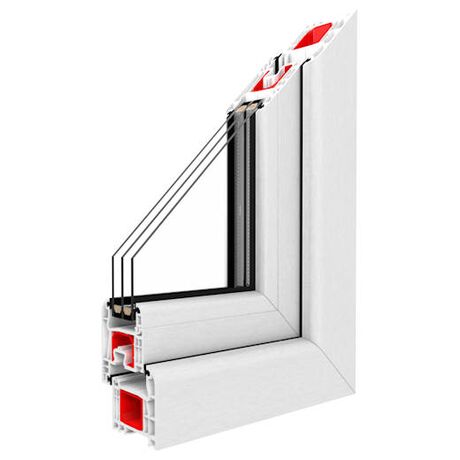 Drutex Kunststoff Fenster Profilsystem: Iglo Premier