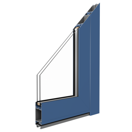 Drutex Aluminium Nebeneingangstür Profilsystem: MB-45