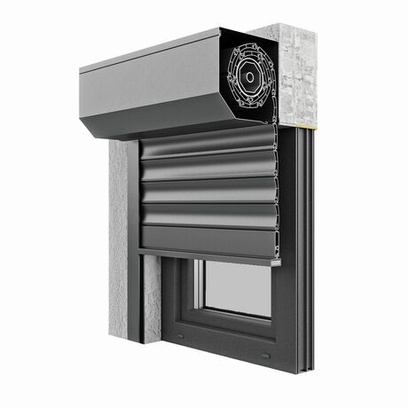 Aluprof Aluminium Vorsatzrollladen Profilsystem: Aluprof SAR Aluprof Aluminium Vorsatzrollladen Profilsystem: Aluprof SAR