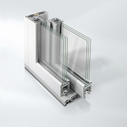 Schüco Kunststoff Hebeschiebetür Profilsystem: LivIngSlide HST