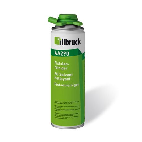 illbruck AA290 Pistolenreiniger 500 ml – Aerosolreiniger für PU-Schaumpistolen und frischen PU-Schaum