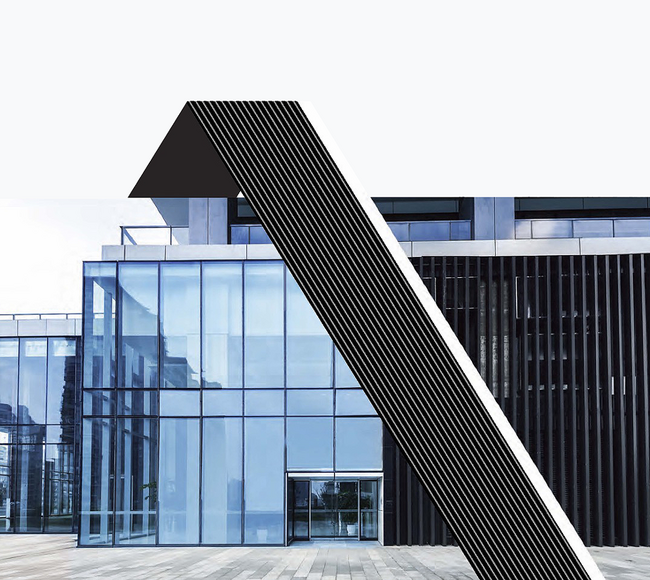 Bild Aluminium Fassadensysteme für Bürogebäude in verschiedenen Formen