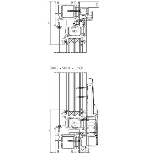 Drutex Kunststoff PSK-Tür Profilsystem: Iglo Light Drutex Kunststoff PSK-Tür Profilsystem: Iglo Light